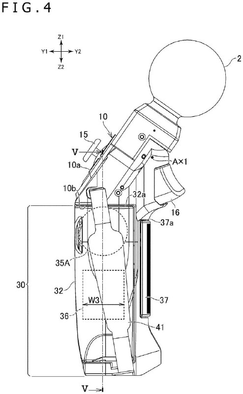 近日，世界知识产权组织（WIPO）公开索尼一项名为「INPUT DEVICE WITH VARIABLE GRIP」的新专利，该专利于2021年9月21日提交申请，涉及可改善振动反馈的手柄