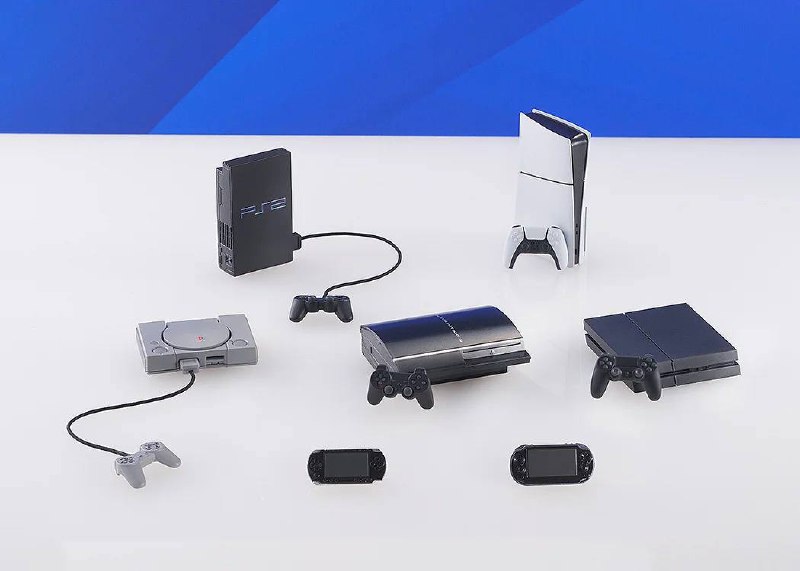 GSC历代「PlayStation」figma已开启预订，售价5500日元（约合人民币249元），3月18日截止，预计于9月发货