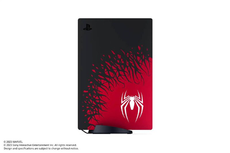 《漫威蜘蛛侠2》限定PS5主机套装、PS5面板和DualSense手柄公布，9月1日发售
