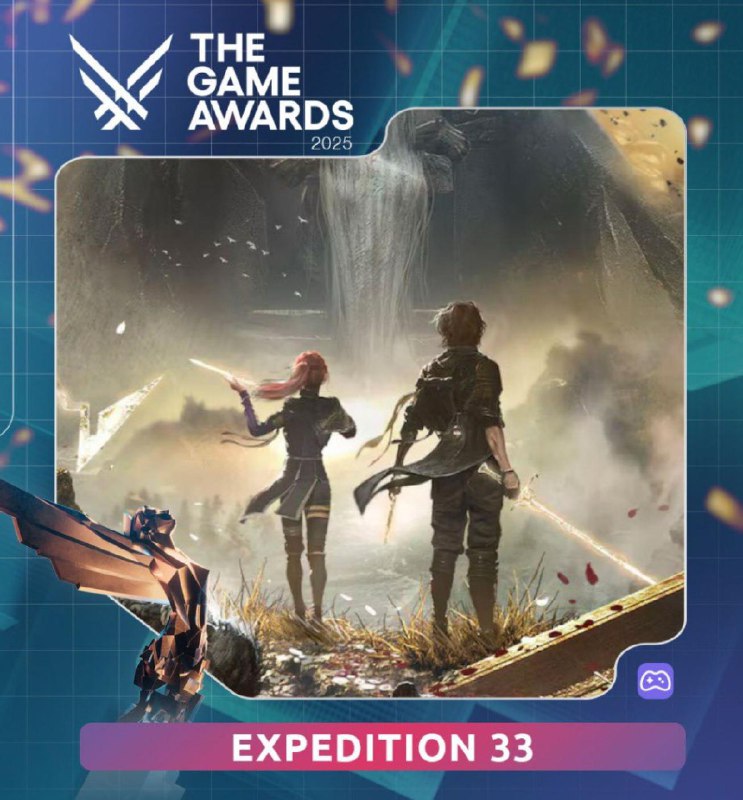#TGA2025 The Game Awards 2025，全部奖项结果现已揭晓：年度游戏：《光与影：33号远征队》 ​​​​​​​​​​​​​​ ​​​​​​​​​​​​​​