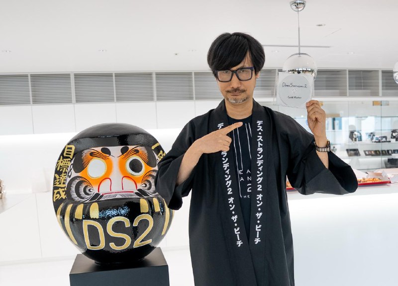 小岛工作室宣布《死亡搁浅2》已完成开发，游戏已进入进厂压盘阶段