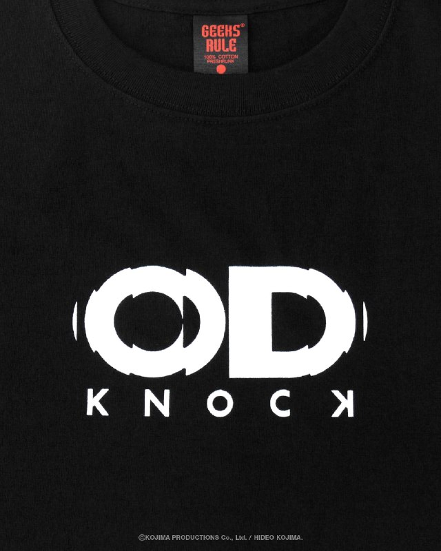 小岛工作室首款《OD KNOCK》周边公开，预计于10月17日开售