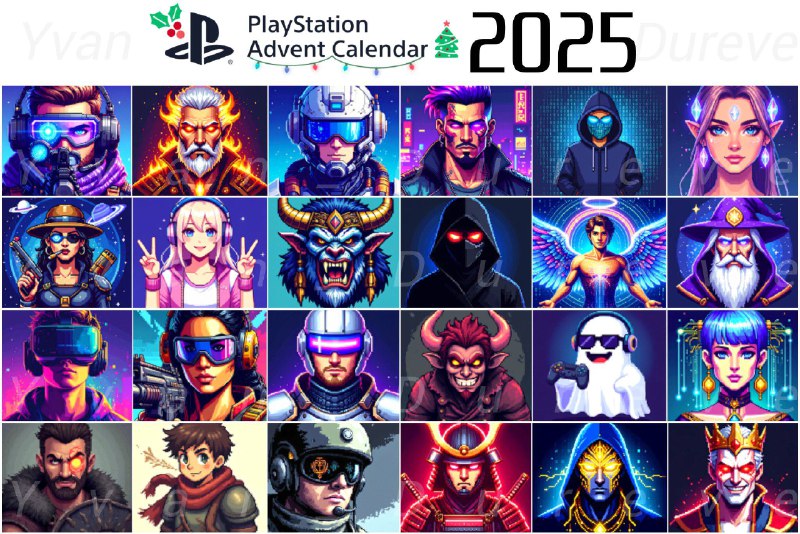 PlayStation 2025 年圣诞倒计时日历现已在欧洲上线，免费赢取专属头像等奖品