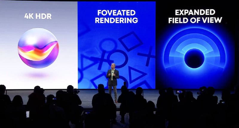 索尼正式公布新一代次世代VR设备 「PS VR2」以及新的VR控制器设备，该设备将与PS5搭配运行
