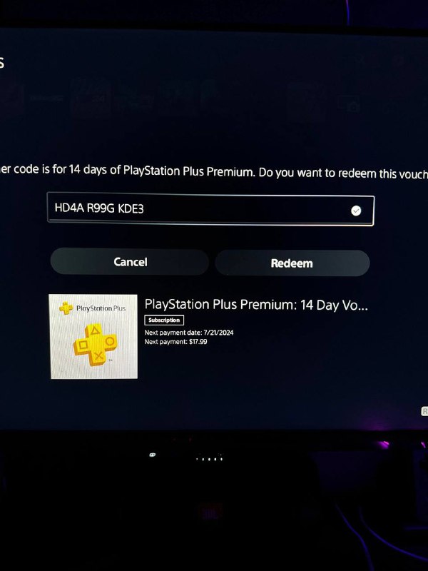 据报道，索尼已开始向部分PS Plus会员赠送PS Plus Premium（高级会员）14天免费试用